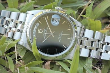Tudor Prince Date+Day 76200 Black Dial