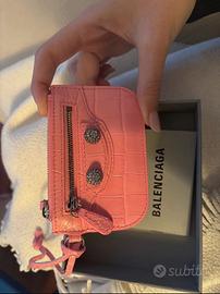 Portafoglio Balenciaga Rosa