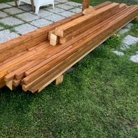 Travi e listelli legno