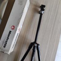 cavalletto Manfrotto 055XDB + Testa a sfera 494RC2