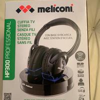 Cuffie TV Stereo senza fili Meliconi