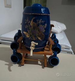 botte con tazzine vintage 