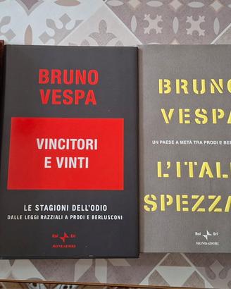 lotto 4 libri Bruno Vespa