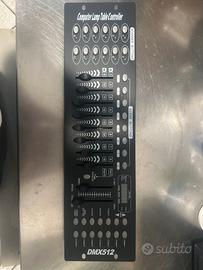 Centralina mixer DMx512 disco192 controller luci