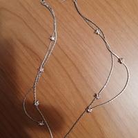 orecchini lunghi rosa con stelle