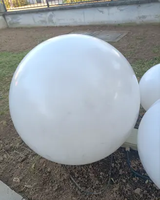 Lampada palla 50cm da giardino