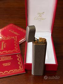 Accendino Cartier Les Must Godron originale
