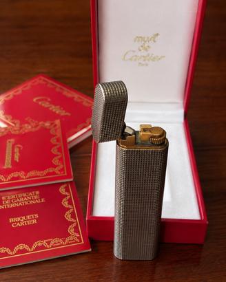 Accendino Cartier Les Must Godron originale