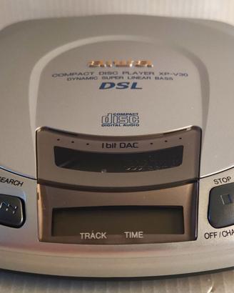 Aiwa Lettore CD Portatile Dsl Vintage 1990