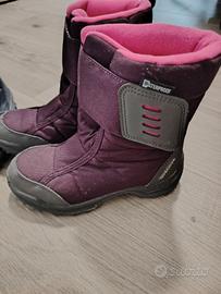 scarponi da sci bambina misura 33