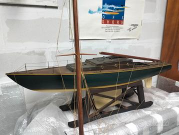 Yacht d'epoca modellino