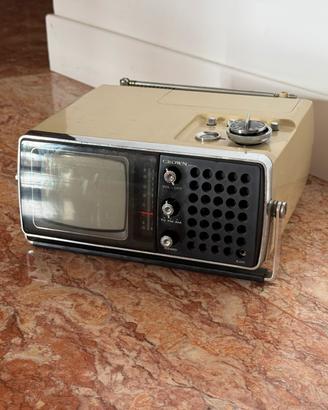 Tv portatile vintage CROWN 5TV 504