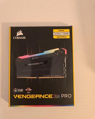 32GB RAM DDR4 Corsair Vengeance RGB Pro 3600 cl18
