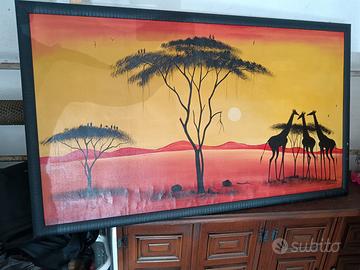 Quadro dipinto a mano in Kenia