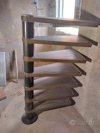 scala modulare moderna in legnio - 150cn - nuova