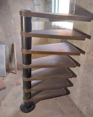 scala modulare moderna in legnio - 150cn - nuova