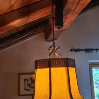 grande lampada in stile country