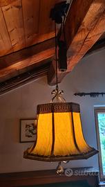 grande lampada in stile country