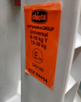 seggiolone auto chicco 9-18kg