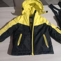 Tuta sci bambino 3 anni 98 cm.