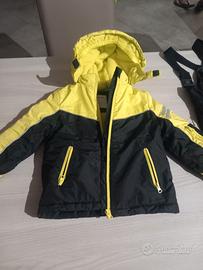 Tuta sci bambino 3 anni 98 cm.