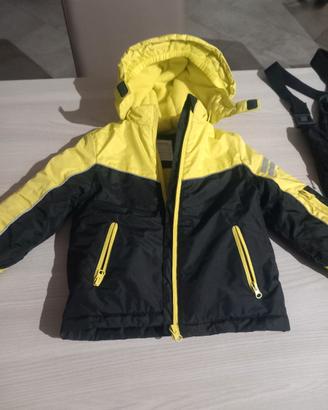 Tuta sci bambino 3 anni 98 cm.