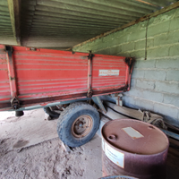 Carrello agricolo, frangizolla assolcatore aratro