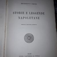 Benedetto Croce Storie e Leggende Napoletane 1923