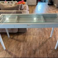 Consolle ingresso in legno, bianco