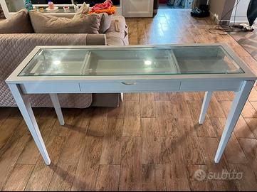 Consolle ingresso in legno, bianco