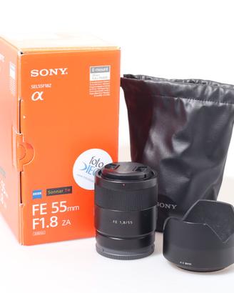 OBIETTIVO SONY ZEISS SONNAR T 55 MM F/1.8 ZA.