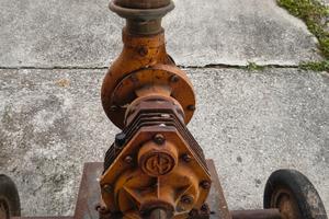 Pompa irrigazione carrellata per trattore