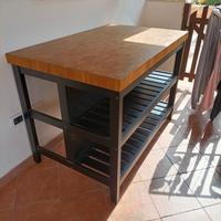 Isola per cucina IKEA VADHOLMA – Piano in Rovere –