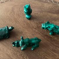 Animali in malachite