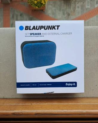 Cassa Bluethoot BLP1750 Blaupunkt Powerbank 10000