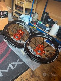 CERCHI MOTARD 17” KTM / HUSQVARNA NUOVI