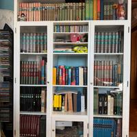 Libreria legno massiccio fatta su misura