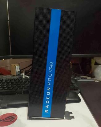 amd radeon pro v340 16gb HBM2