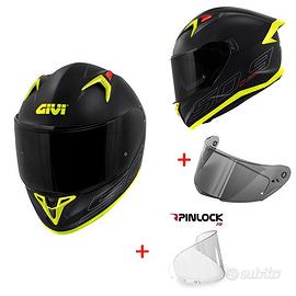 CASCO INTEGRALE MOTO GIVI 50.9 SOLID+ VISIERA FUME