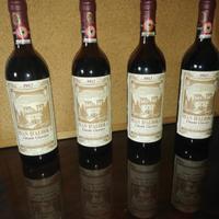 4 bottiglie di Chianti del 1962 