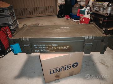 CASSA PORTA MUNIZIONI DI CALIBRO PESANTE