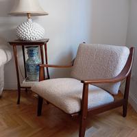 poltrona modernariato scandinava 