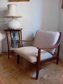 poltrona modernariato scandinava 