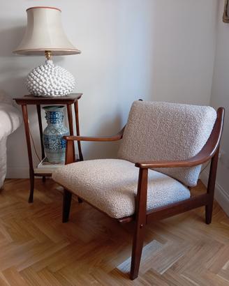 poltrona modernariato scandinava 