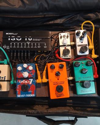 Pedaliera effetti chitarra elettrica