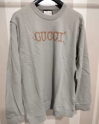 Felpa Gucci effetto vintage taglia XXL.