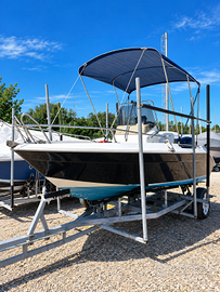 Barca open CAD 19 motorizzata Mercury 40/60 PRO
