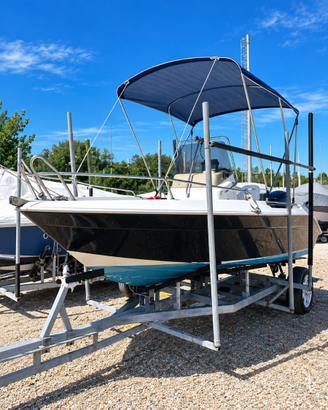 Barca open CAD 19 motorizzata Mercury 40/60 PRO