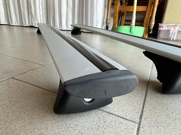 Barre portatutto  per auto, profilo antirumore