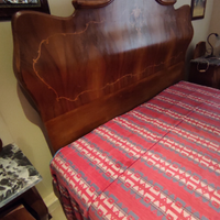 Letto matrimoniale e comodini STILE Maggiolino